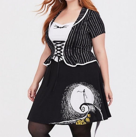 torrid jack skellington dress
